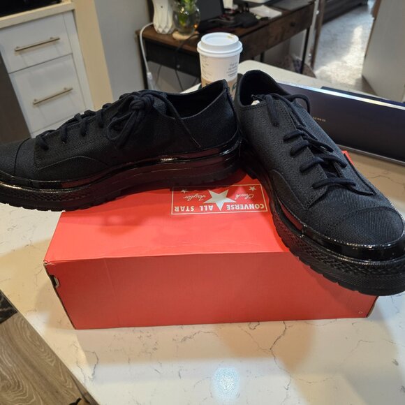 Converse Chuck 70 National Canvas Men’s Shoes Black Low A15616C OXFORD MENS 10 - Picture 3 of 16